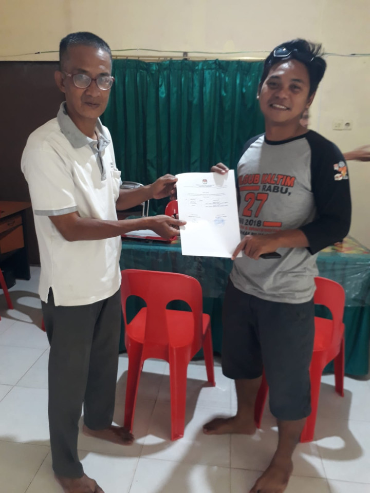 Panitia Pemungutan Suara Kelurahan Mangkupalas Pemilu 2024