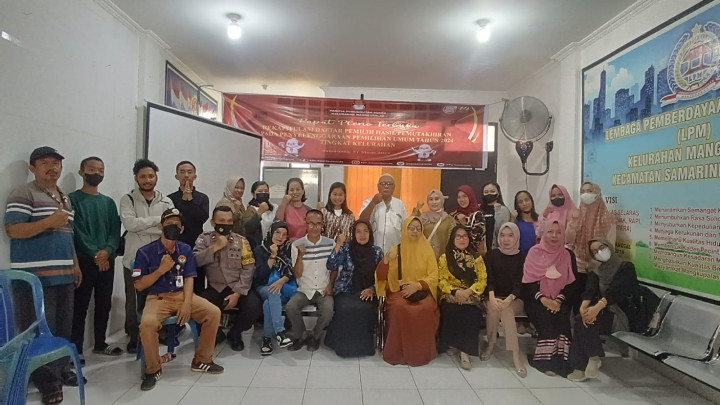 Panitia Pemungutan Suara Kelurahan Mangkupalas Pemilu 2024