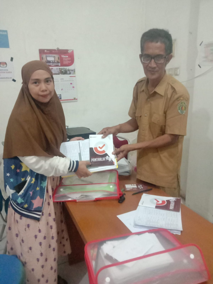 Panitia Pemungutan Suara Kelurahan Mangkupalas Pemilu 2024