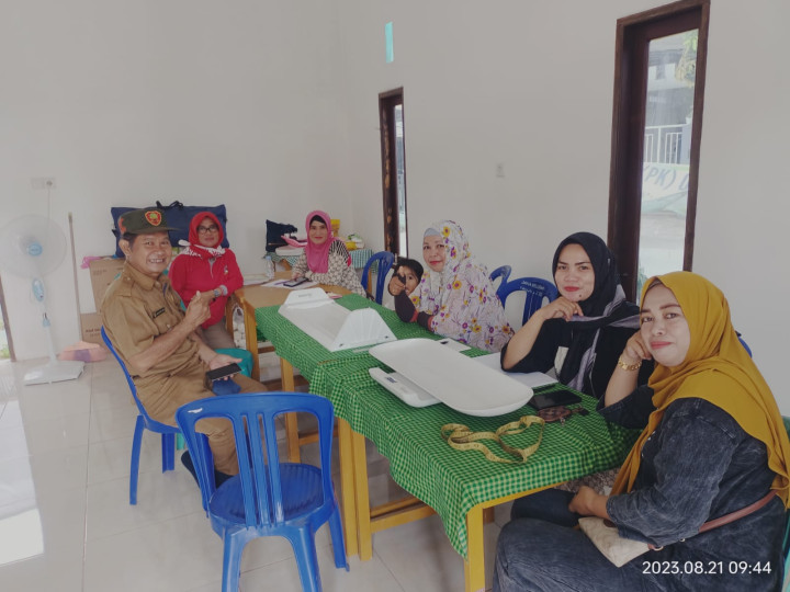 Giat Posyandu GABUS B RT 07 Kel.Mangkupalas 2023