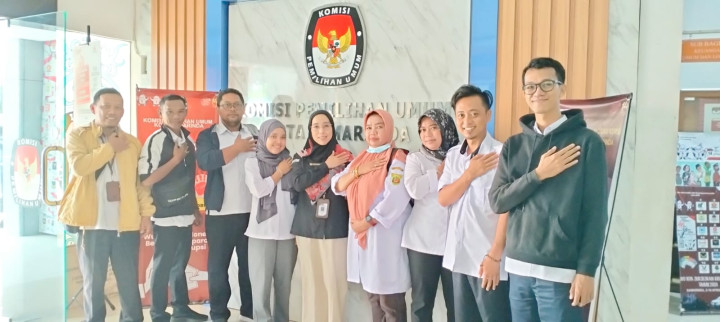 Panitia Pemungutan Suara Kelurahan Mangkupalas Pemilu 2024