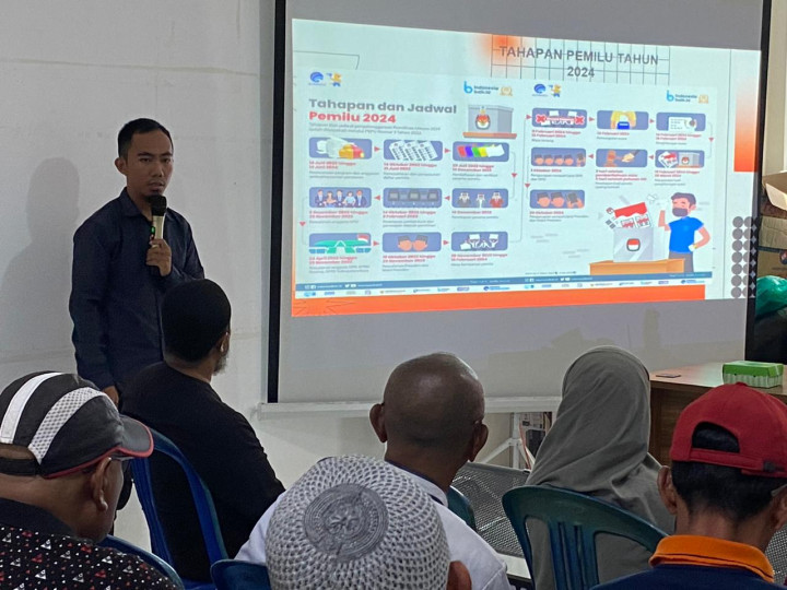 Panitia Pemungutan Suara Kelurahan Mangkupalas Pemilu 2024