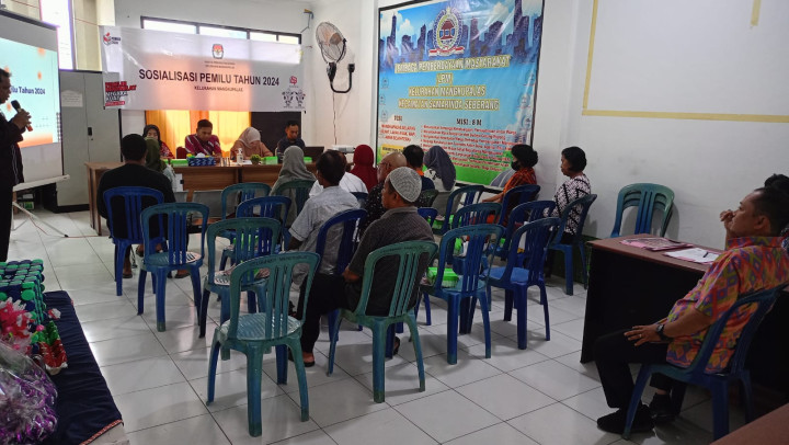Panitia Pemungutan Suara Kelurahan Mangkupalas Pemilu 2024