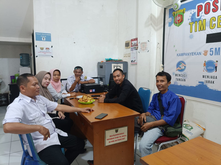 Panitia Pemungutan Suara Kelurahan Mangkupalas Pemilu 2024