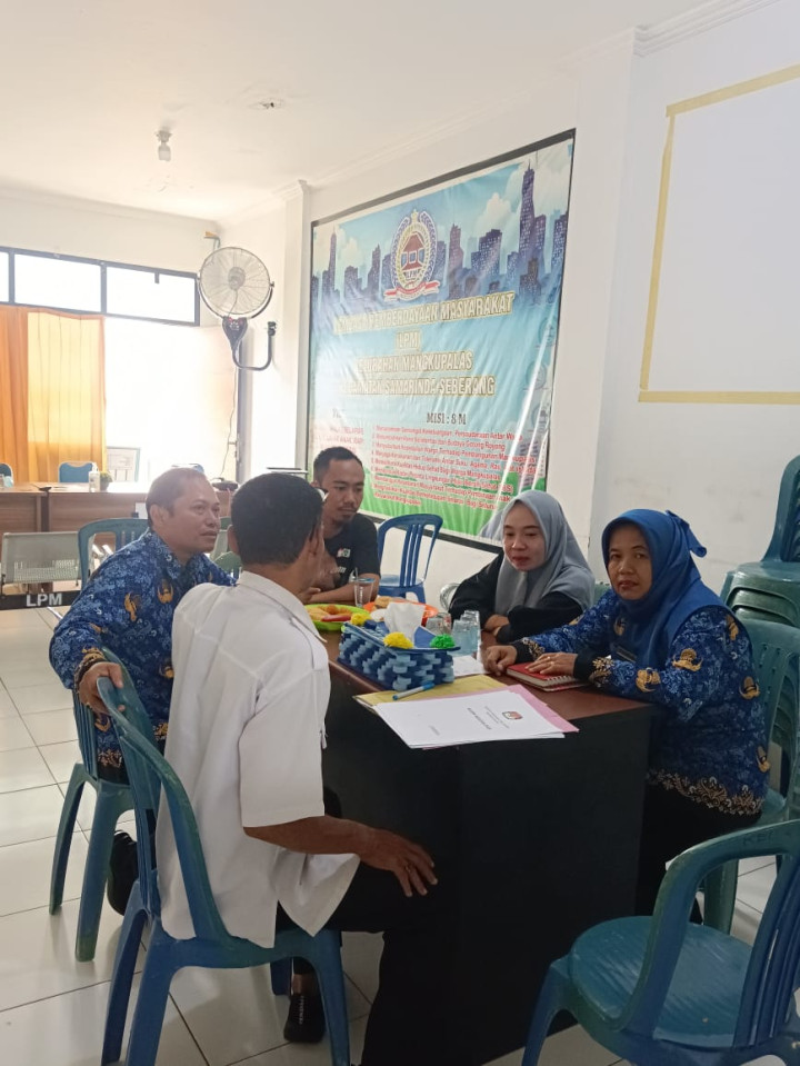 Panitia Pemungutan Suara Kelurahan Mangkupalas Pemilu 2024