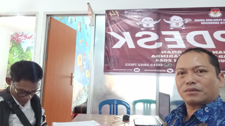 Panitia Pemungutan Suara Kelurahan Mangkupalas Pemilu 2024