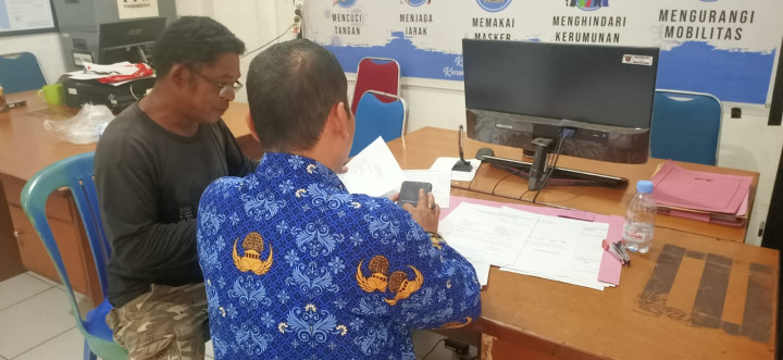 Panitia Pemungutan Suara Kelurahan Mangkupalas Pemilu 2024
