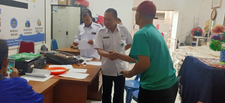 Panitia Pemungutan Suara Kelurahan Mangkupalas Pemilu 2024