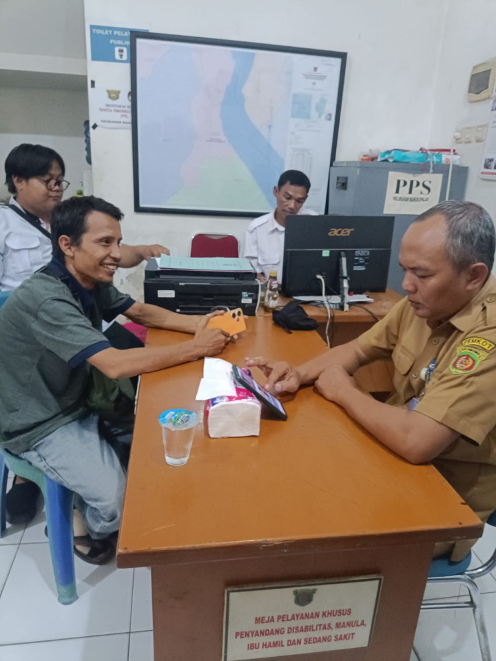 Panitia Pemungutan Suara Kelurahan Mangkupalas Pemilu 2024