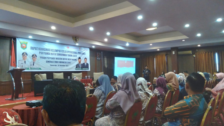 Rapat Koordinasi Kelompok Kerja Operasional (Pokjanal) Posyandu Kota Samarinda Tahun 2023