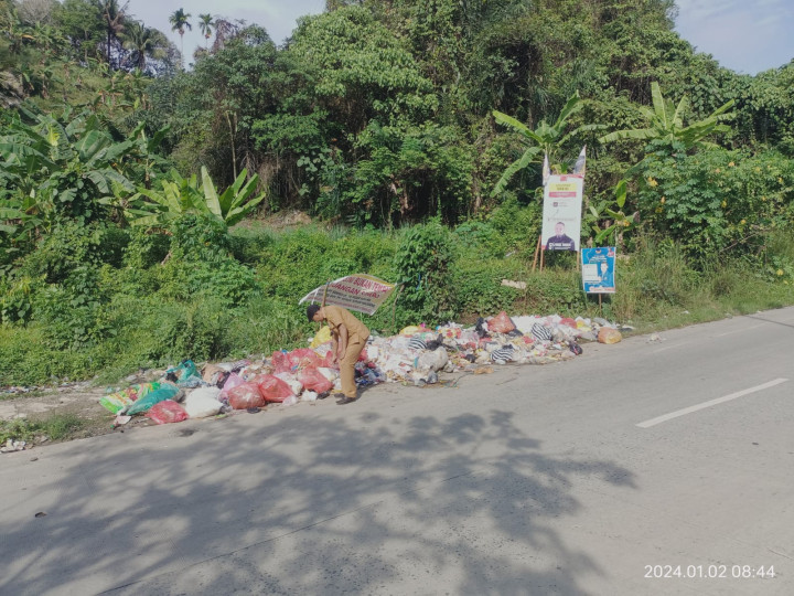 Monitoring Tumpukan Sampah di Jalan Ampera