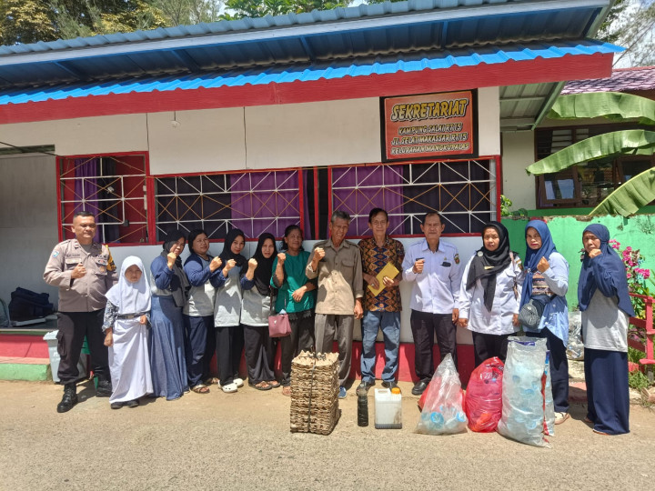 Giat monitoring di Posyandu Tongkol dan kampung KB Mangkupalas kencana ( 10 Januari 2024)