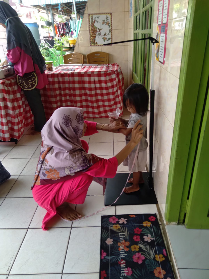 giat posyandu gurame di wilayah RT 05 & RT 06 ( Sabtu,20 Januari 2024)