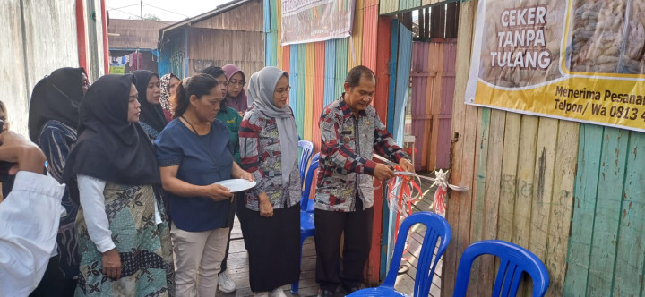 Acara peresmian Posyandu Kakap Merah di RT 01 (Kamis,25 Januari 2024)