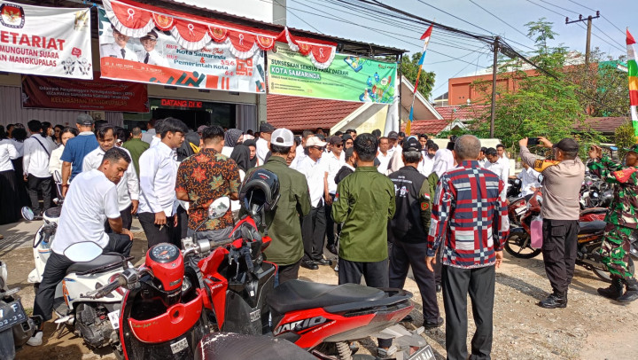 Panitia Pemungutan Suara Kelurahan Mangkupalas Pemilu 2024
