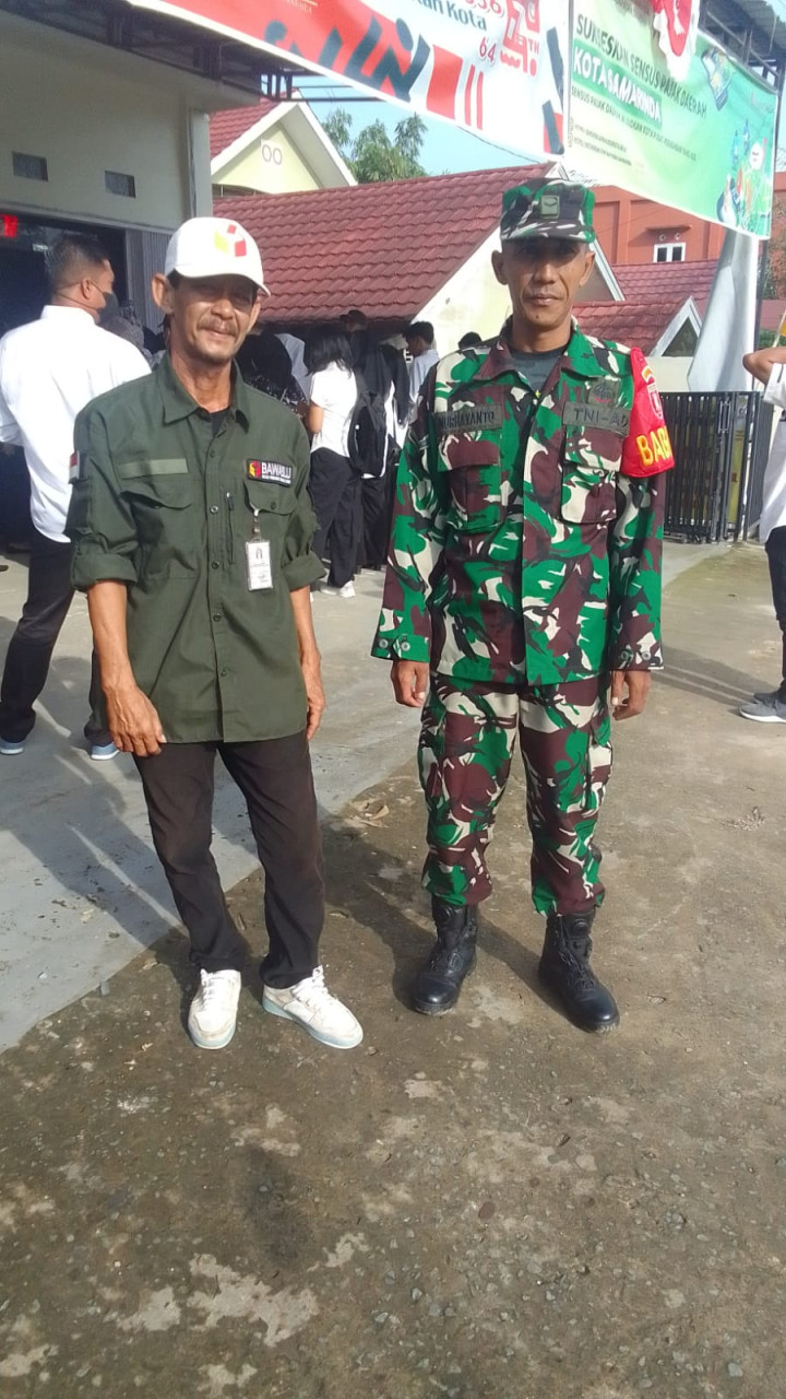 Panitia Pemungutan Suara Kelurahan Mangkupalas Pemilu 2024