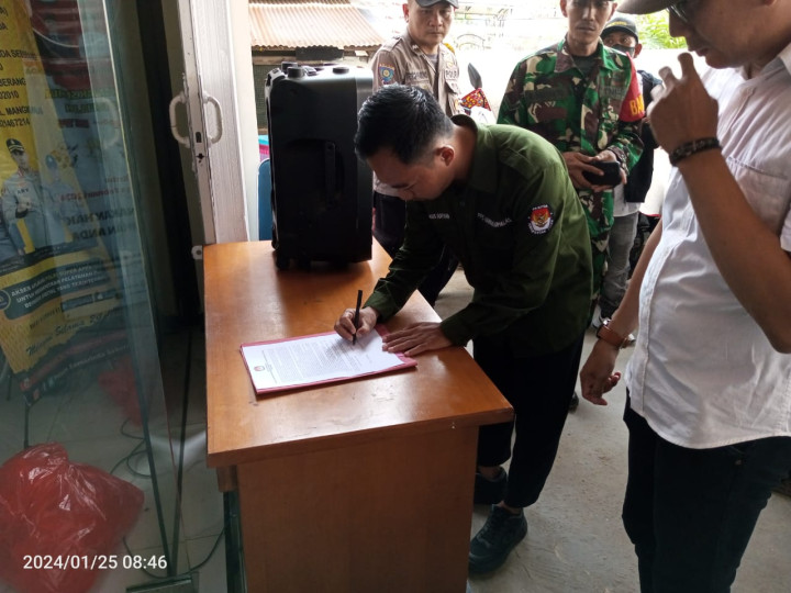 Panitia Pemungutan Suara Kelurahan Mangkupalas Pemilu 2024