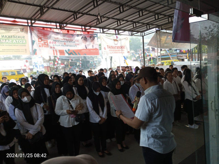 Panitia Pemungutan Suara Kelurahan Mangkupalas Pemilu 2024