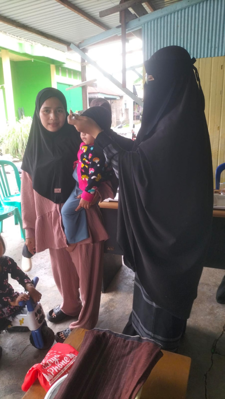 Monitoring Posyandu Patin di RT 02 ( Senin,12 Februari 2024)