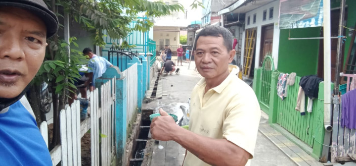 Kegiatan Gotong Royong di RT 02, 06 dan RT 14 ( Sabtu,10 Februari 2024)