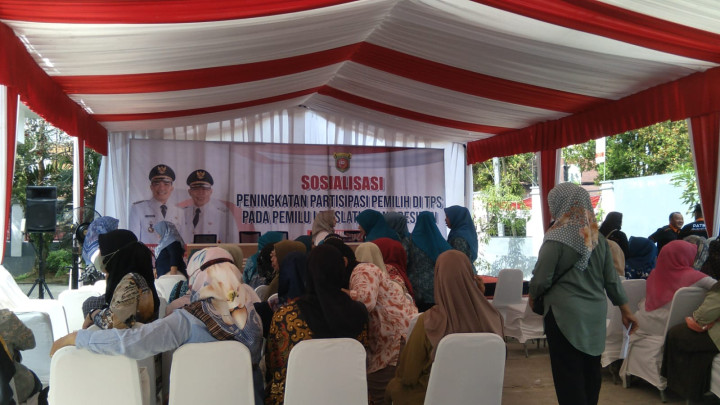 Sosialisasi Peningkatan Partisipasi Pemilih di TPs Pada PEMILU Legislatif dan Presiden (Rabu,7 Februari 2024)