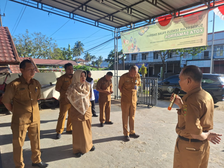 Giat Apel Pagi di Kelurahan Mangkupalas ( Senin,19 Februari 2024)