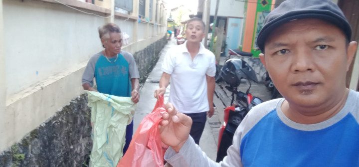 Giat gotong royong di RT 01 dan RT 16 (Minggu,18 Februari 2024)