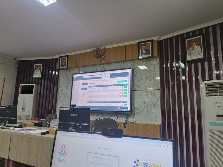 Kegiatan Coaching Clinic Pengelola Kepegawaian ( Selasa, 20 Februari 2024 )