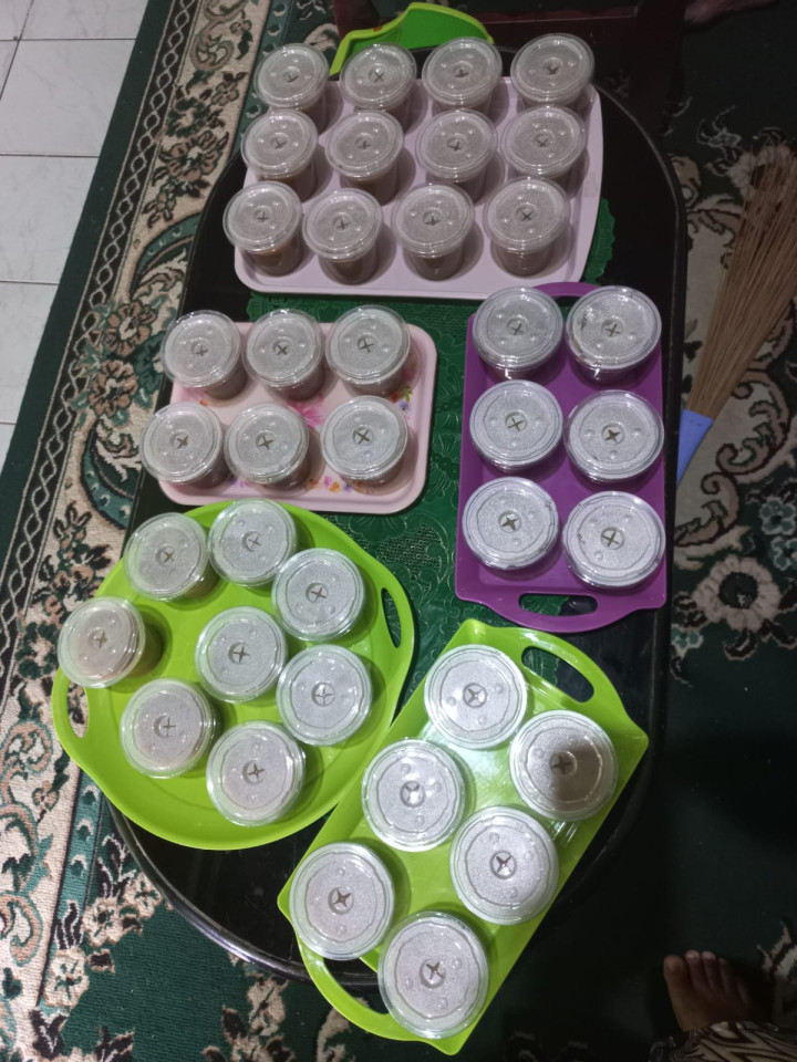Kegiatan posyandu gurami Penimbangan bayi balita,pemberian Vit A dan PMT ( Selasa 20 februari 2024)