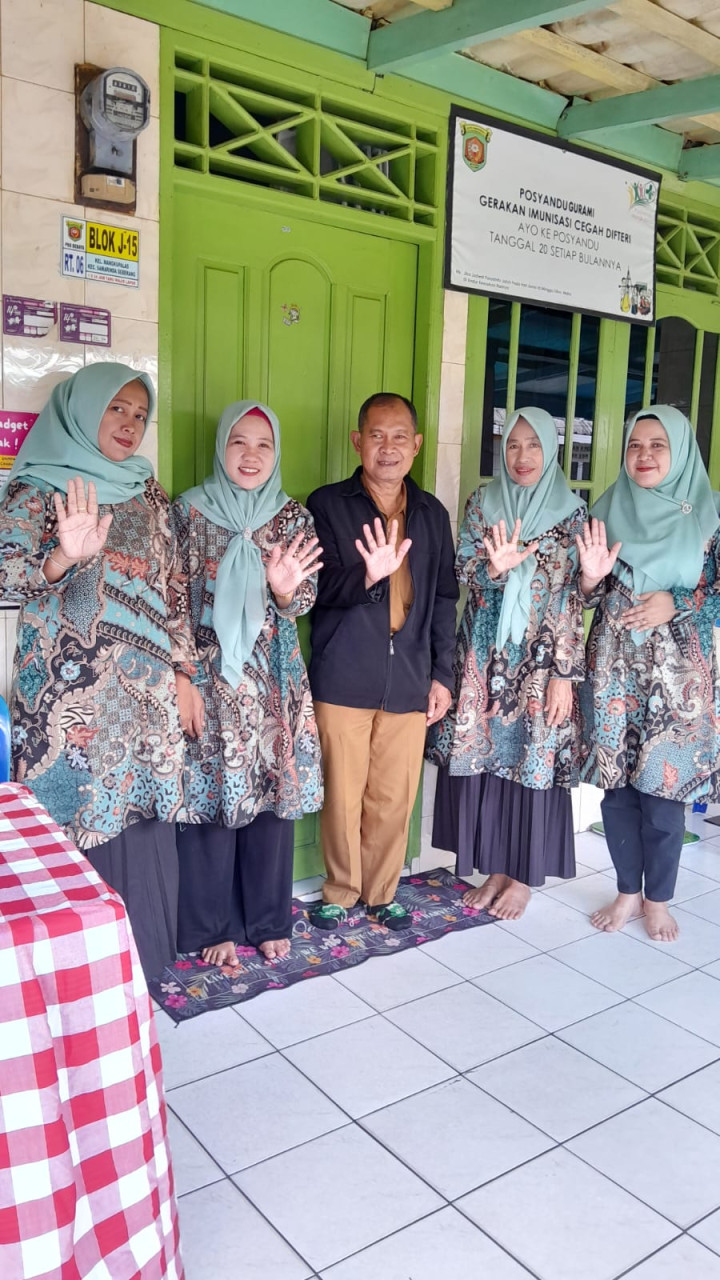 Kegiatan posyandu gurami Penimbangan bayi balita,pemberian Vit A dan PMT ( Selasa 20 februari 2024)