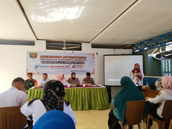 Rembuk Stunting Tingkat Kecamatan di Aula Pertemuan Kelurahan Mesjid ( Rabu,21 Februari 2024)