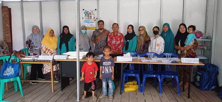 Kegiatan posyandu cakalang (penimbangan bayi balita,pemberian vit A dan obt cacing,PMT) Rabu,22 Februari 2024