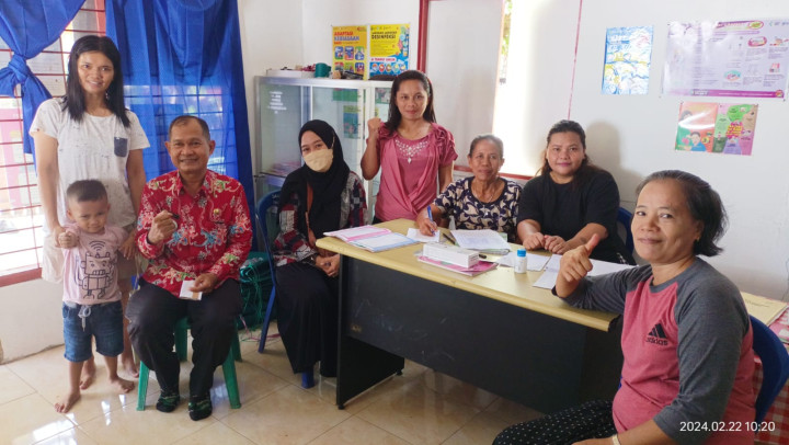 Kegiatan Posyandu Tuna B ( Rabu,22 Februari 2024)