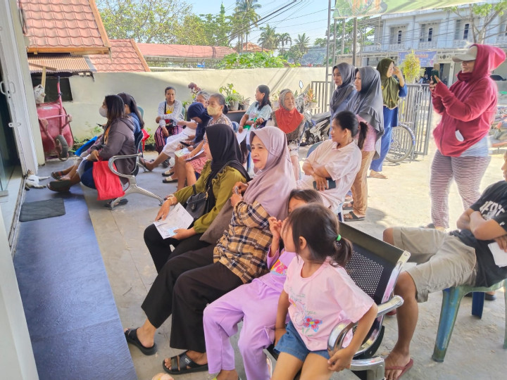 Distribusi Cadangan Beras Pemerintah bulan Pebruari 2024 Kepada PBP  Yang telah terdata ( Selasa,27 Februari 2024)