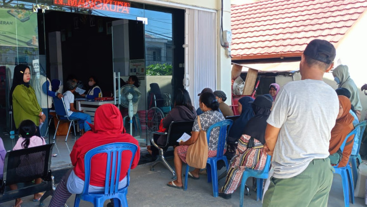 Distribusi Cadangan Beras Pemerintah bulan Pebruari 2024 Kepada PBP  Yang telah terdata ( Selasa,27 Februari 2024)