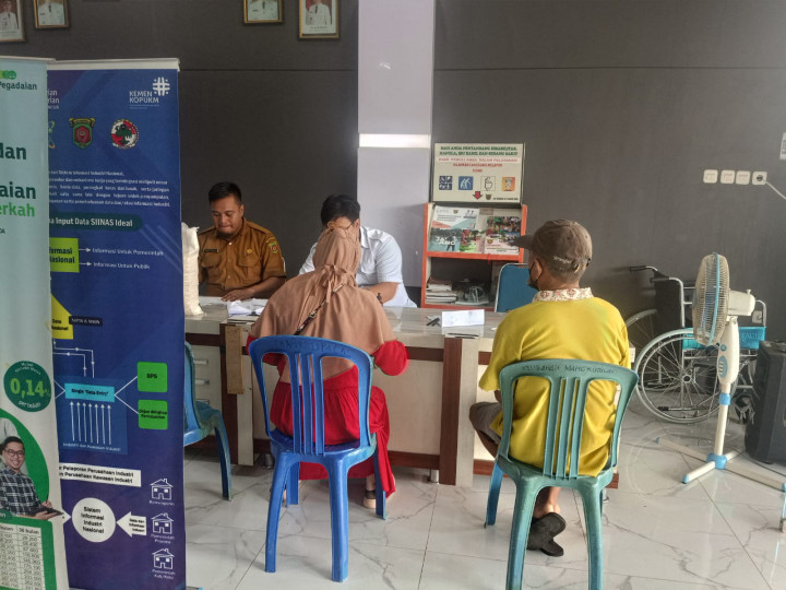 Distribusi Cadangan Beras Pemerintah bulan Pebruari 2024 Kepada PBP  Yang telah terdata ( Selasa,27 Februari 2024)