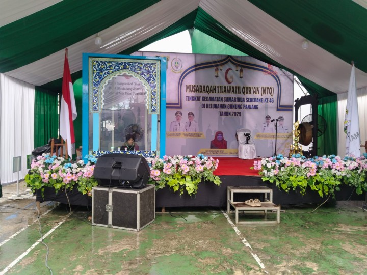 MTQ KE 46 Tingkat Kecamatan Samarinda Seberang di Kelurahan Gunung Panjang