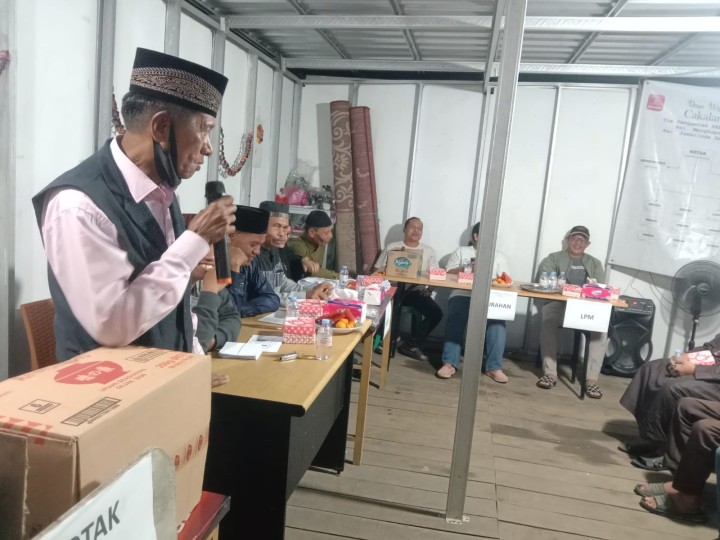 Pemilihan Ketua RT Masa Bakti 2025-2030 Kelurahan Mangkupalas