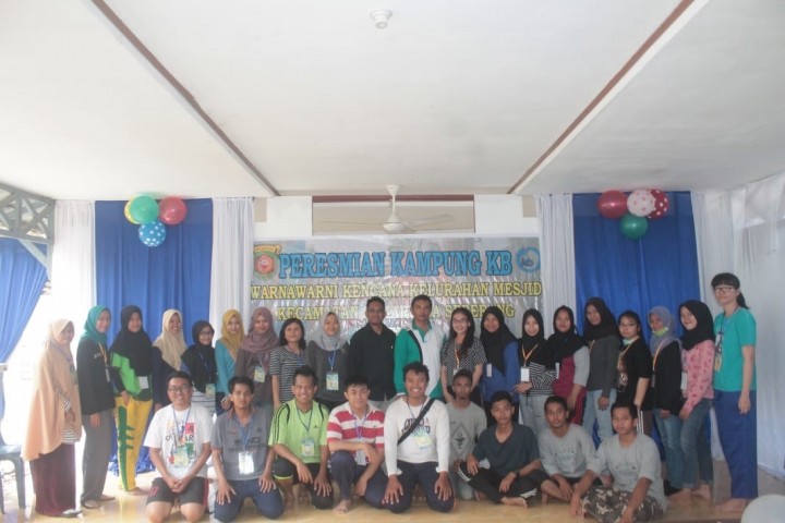 Peresmian Kampung KB Warna - Warni Kencana