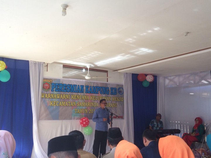 Peresmian Kampung KB Warna - Warni Kencana