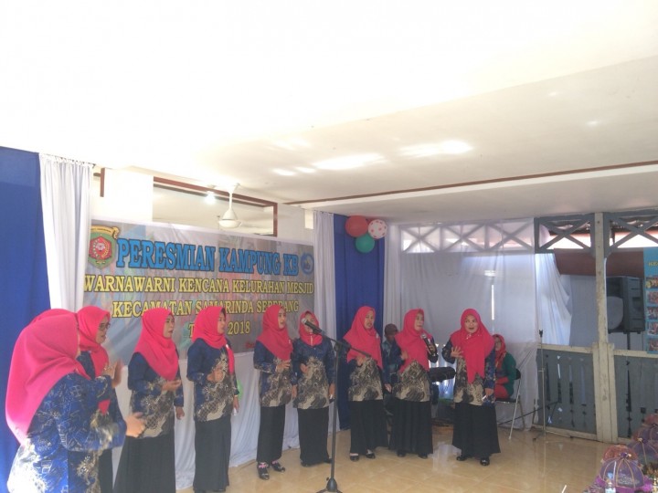Peresmian Kampung KB Warna - Warni Kencana