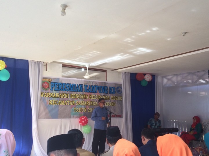 Peresmian Kampung KB Warna - Warni Kencana