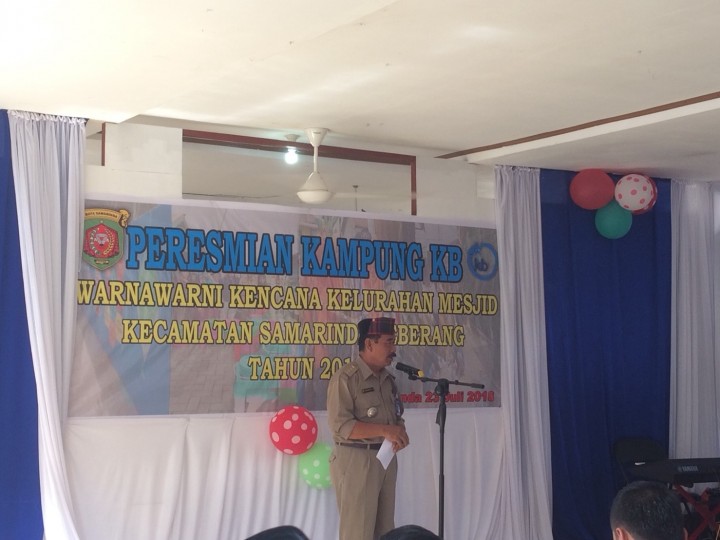 Peresmian Kampung KB Warna - Warni Kencana