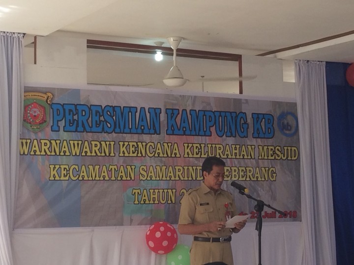 Peresmian Kampung KB Warna - Warni Kencana