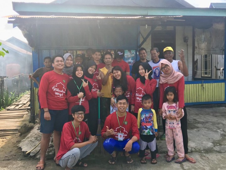 Posyandu Kelurahan Mesjid & Kerja Bakti KKN Reguler 45 Universitas Mulawarman