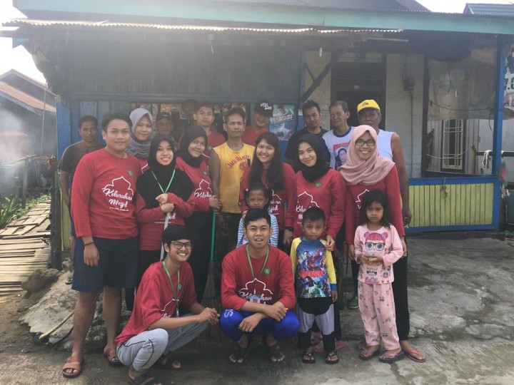 Posyandu Kelurahan Mesjid & Kerja Bakti KKN Reguler 45 Universitas Mulawarman
