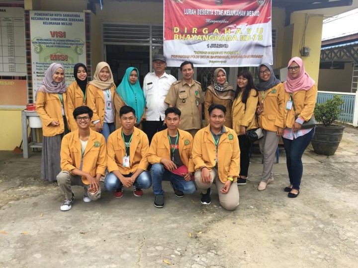 Program Kerja KKN 45 Reguler Universitas Mulawarman Kelurahan Mesjid Tahun 2019