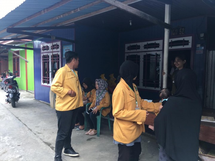 Posyandu Kelurahan Mesjid & Kerja Bakti KKN Reguler 45 Universitas Mulawarman