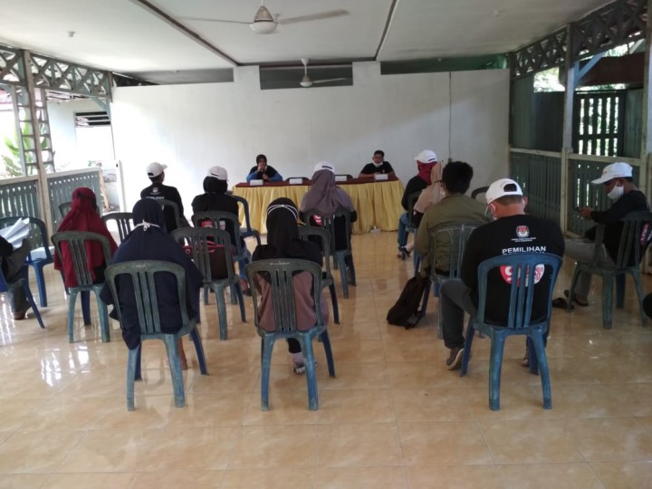 Rakor Evaluasi Petugas Pemutakhiran Data Pemilih ( PPDP )