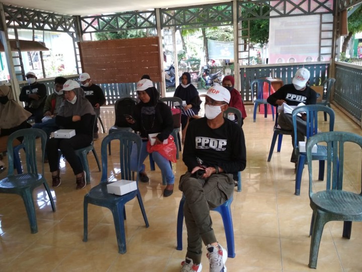 Rakor Evaluasi Petugas Pemutakhiran Data Pemilih ( PPDP )